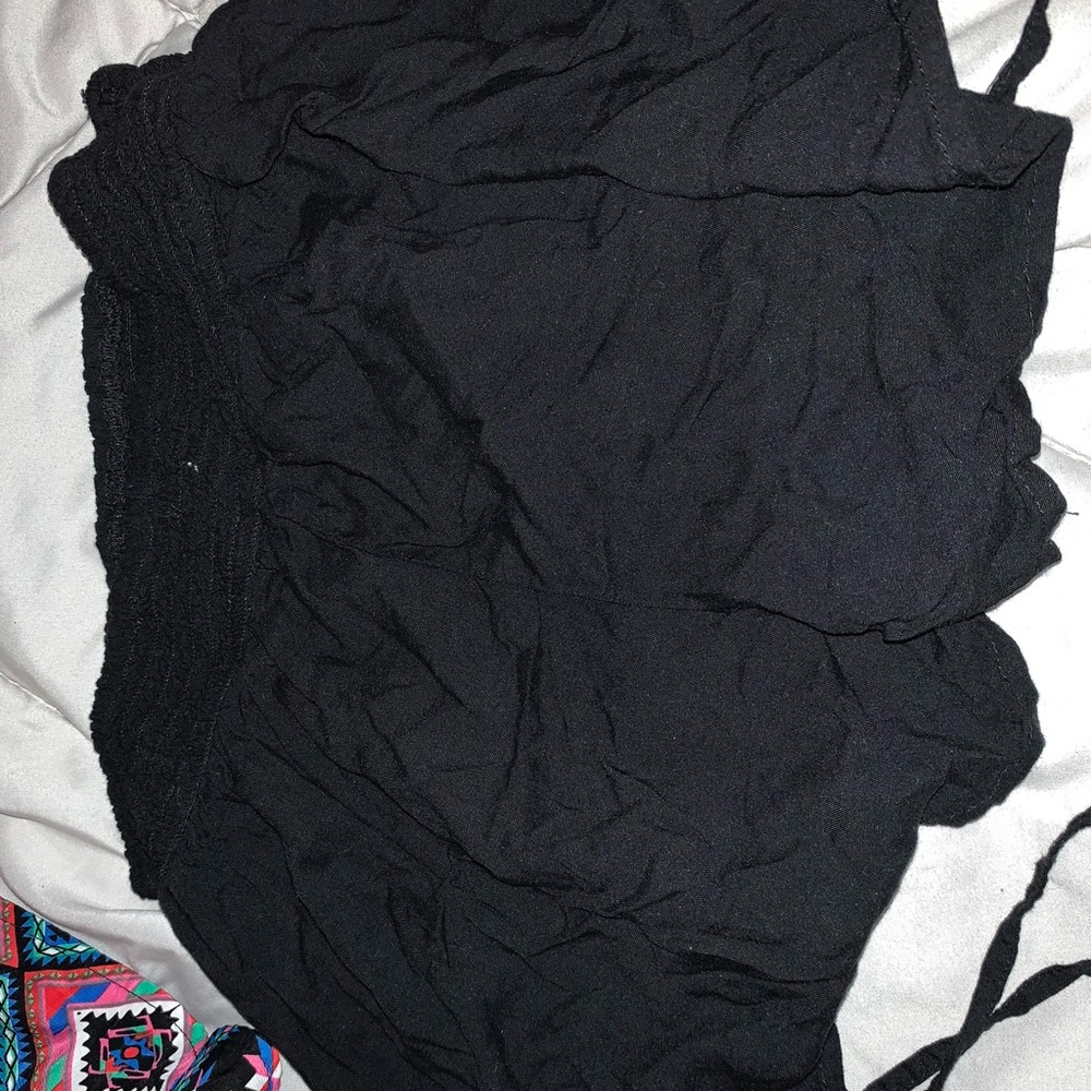 2 shorts one blue other white by Hollister